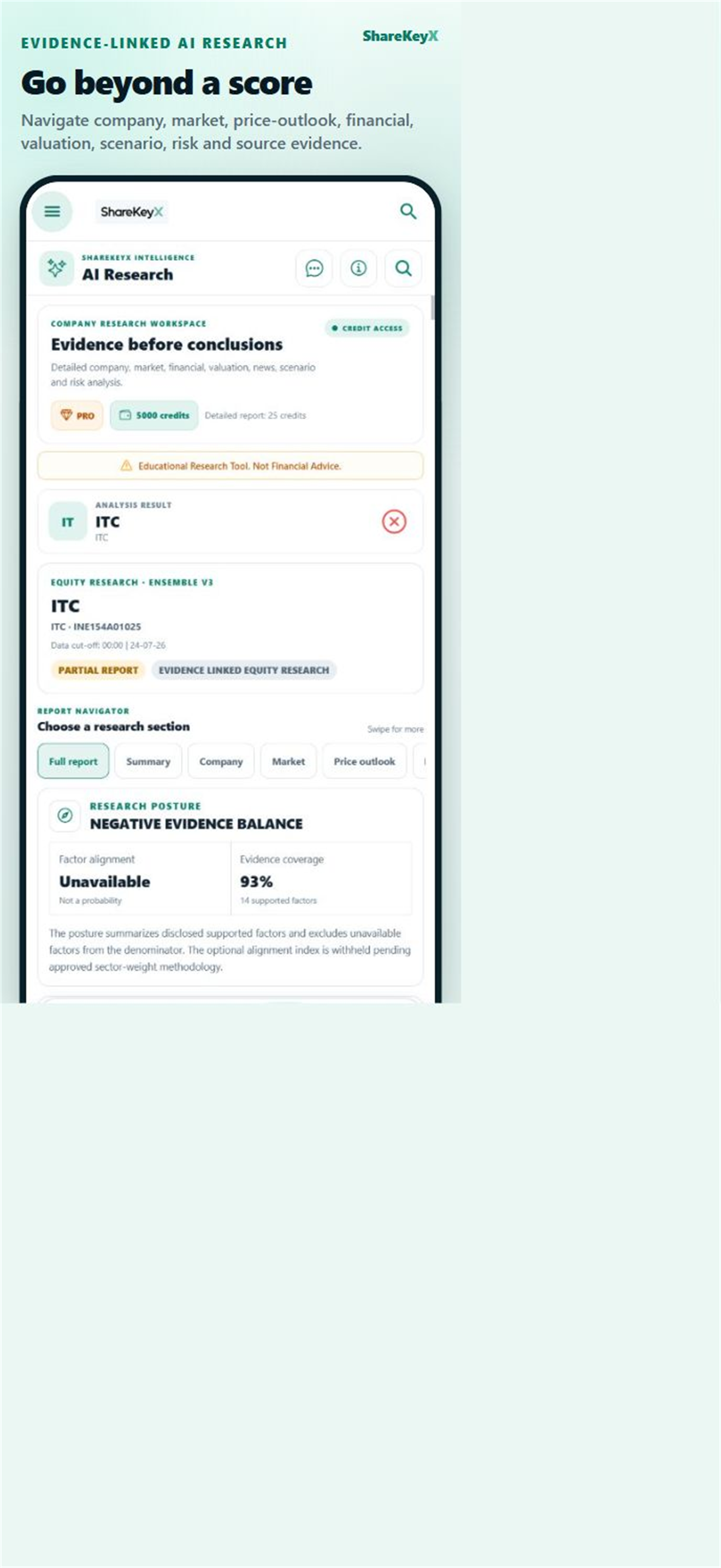 An AI research report with evidence and educational-use context.