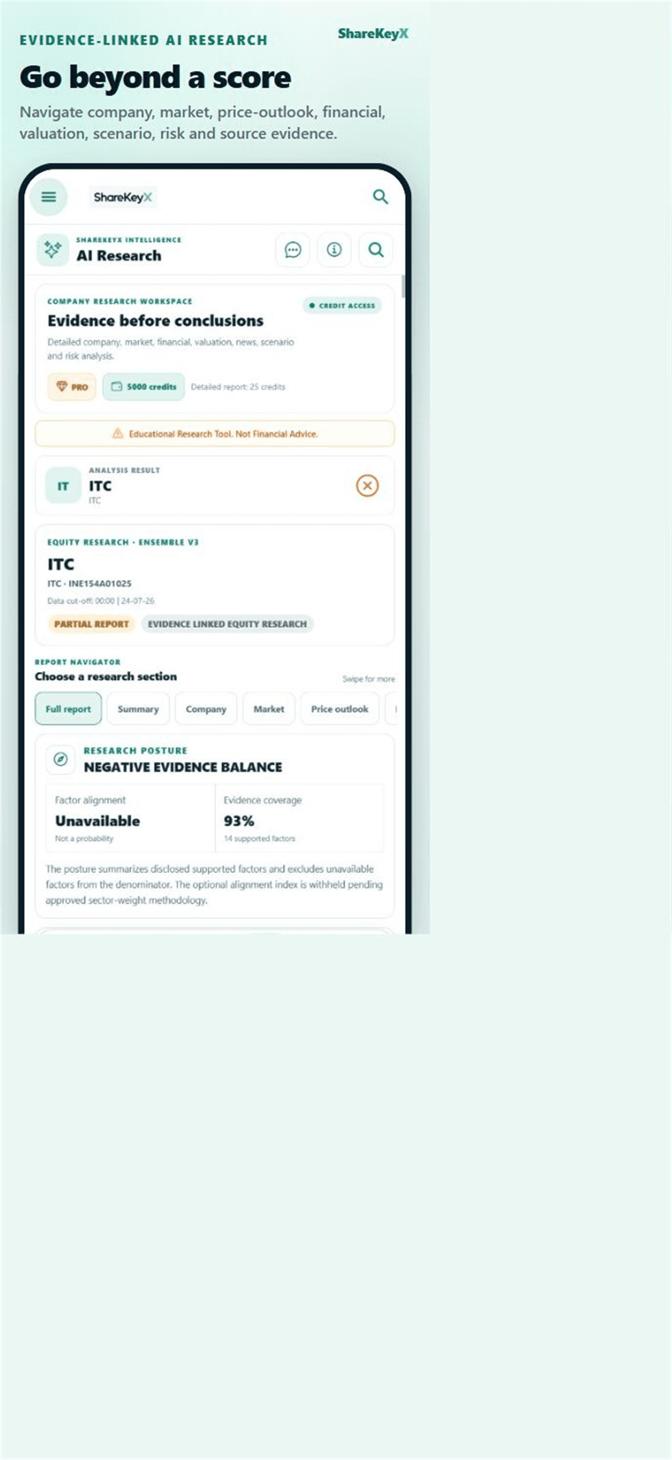 An AI research report with evidence and educational-use context.